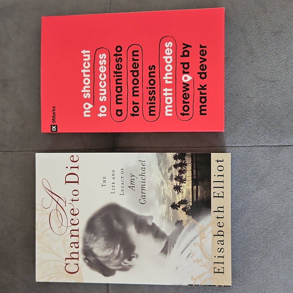 NEW- 2 Christian Books Bundle: Missions, Theology, Biography